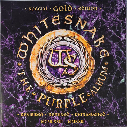 Whitesnake : The Purple Album : Special Gold Edition (LP,Album,Limited Edition,Reissue,Remastered)