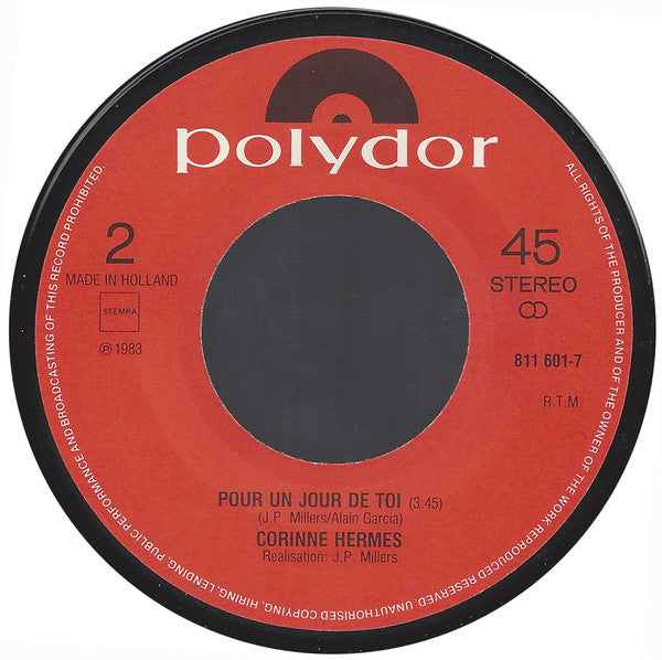 Corinne Hermès : Si La Vie Est Cadeau (7",Single,45 RPM)