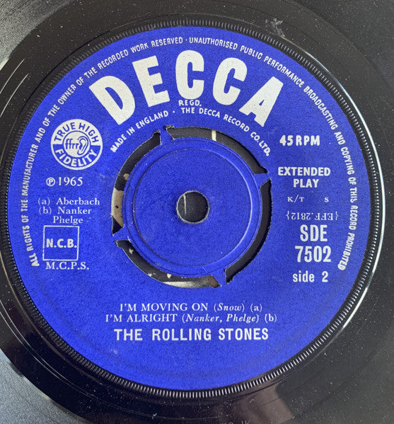 Rolling Stones, The : Got Live If You Want It! (7",45 RPM,EP,Mono)