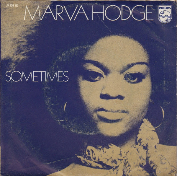 Marva Hodge : The Ghetto (7",Single,Mono)