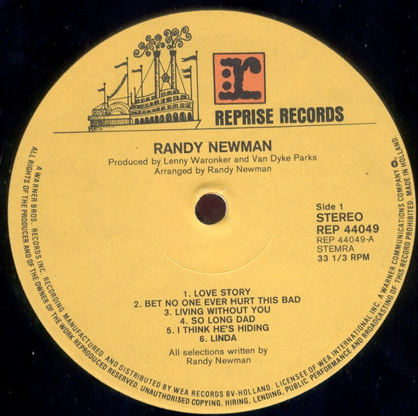 Randy Newman : Randy Newman (LP,Album,Reissue)