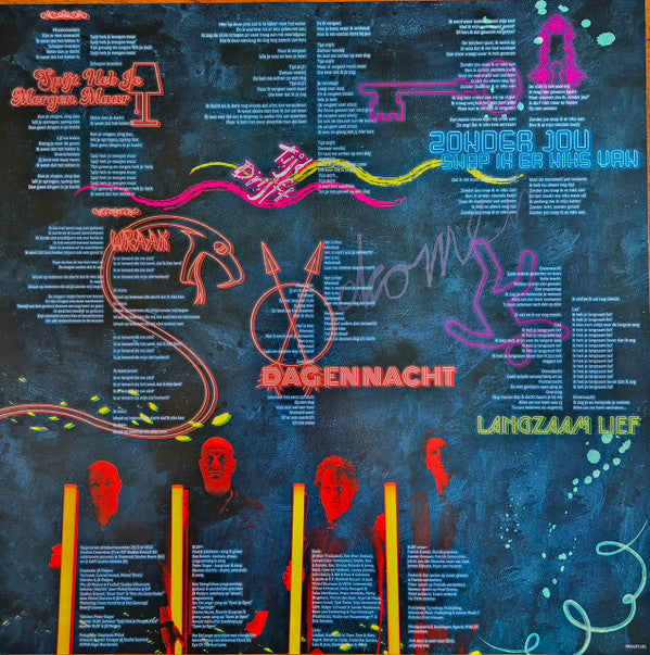 Bløf : In Het Midden Van Alles (LP,Album,Limited Edition,Numbered,Reissue)