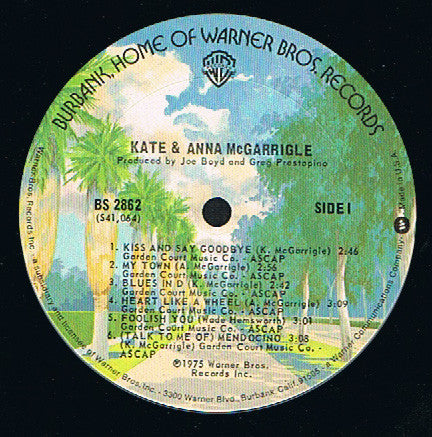 Kate & Anna McGarrigle : Kate & Anna McGarrigle (LP,Album,Stereo)