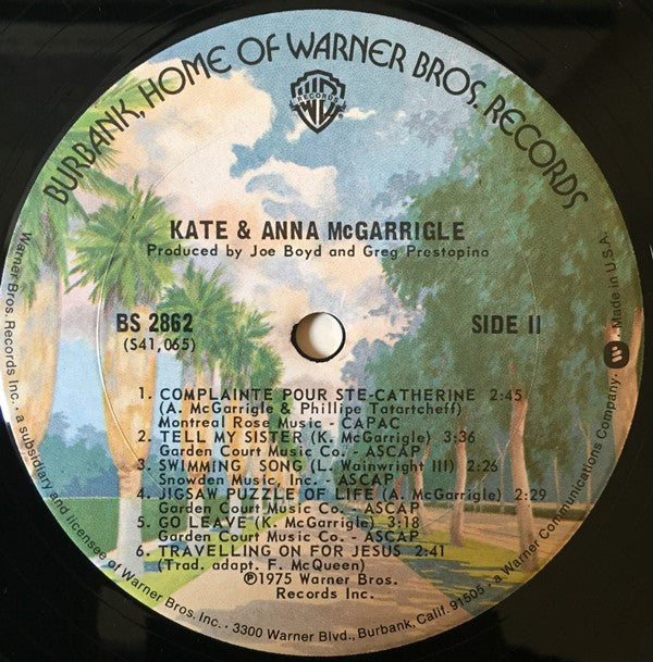 Kate & Anna McGarrigle : Kate & Anna McGarrigle (LP,Album,Stereo)