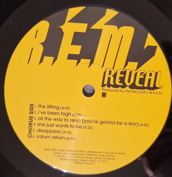 R.E.M. : Reveal (LP,Album,Reissue)