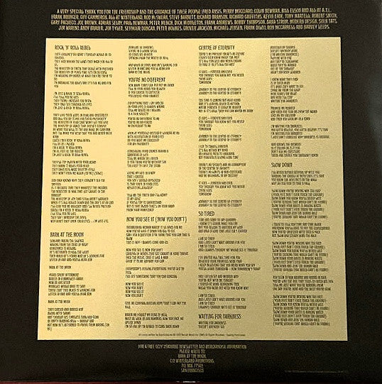 Ozzy Osbourne : Bark At The Moon (LP,Album,Reissue,Stereo)