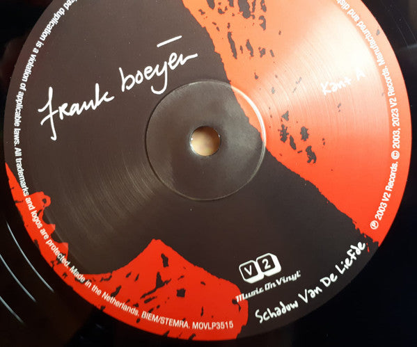 Frank Boeijen : Schaduw Van De Liefde (LP,Album,Reissue)