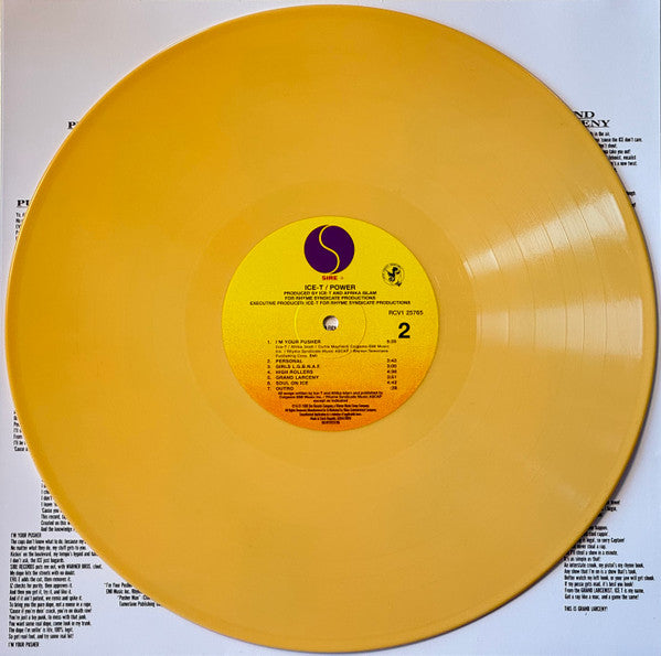 Ice-T : Power (LP,Limited Edition,Reissue)