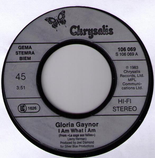 Gloria Gaynor : I Am What I Am (7",45 RPM,Single)