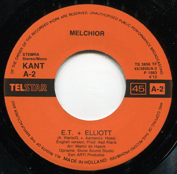 Melchior (3) : E.T. + Elliott (7")
