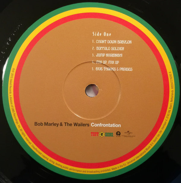 Bob Marley & The Wailers : Confrontation (LP,Album,Reissue)