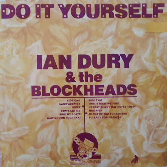 Ian Dury & The Blockheads* : Do It Yourself (LP, Album)