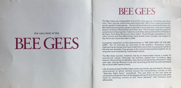 Bee Gees : The Very Best Of The Bee Gees (Compilation)