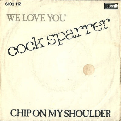 Cock Sparrer : We Love You (7",Single,Stereo)