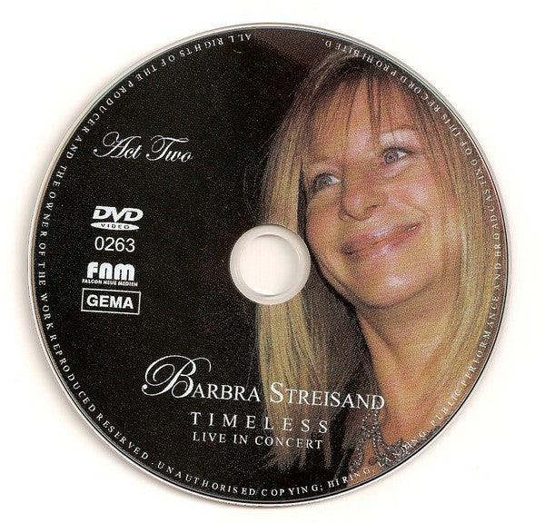 Barbra Streisand : Timeless - Live In Concert (DVD-Video,Multichannel)