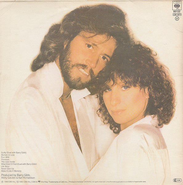 Barbra Streisand : Guilty (LP,Album)