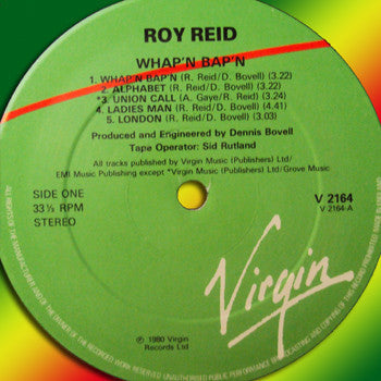 Roy Samuel Reid : Whap'n Bap'n (LP,Album)