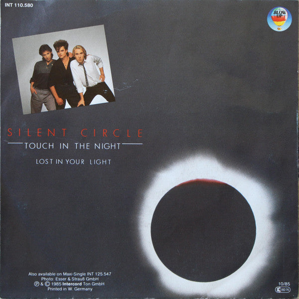 Silent Circle : Touch In The Night (7",45 RPM,Single)