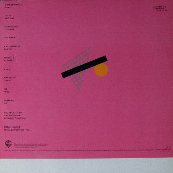 Donna Summer : Cats Without Claws (LP,Album)