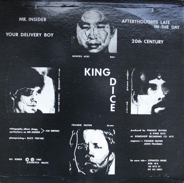 King Dice : Mr. Insider (12",EP)