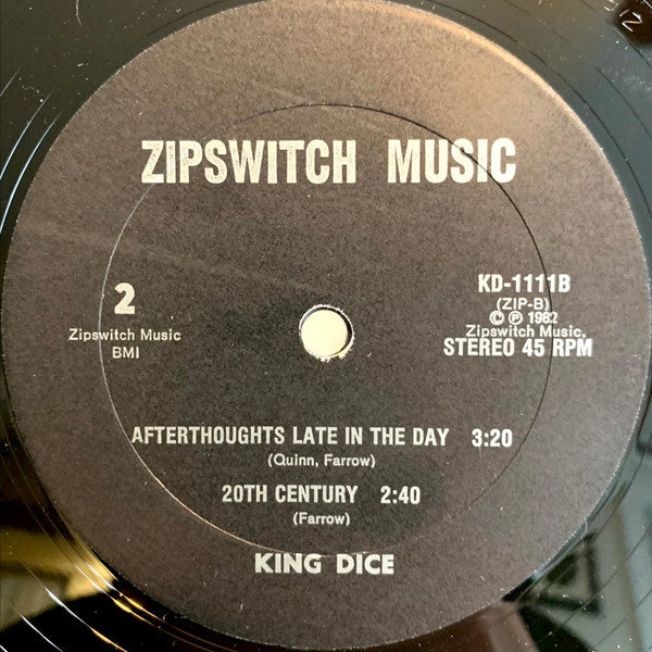 King Dice : Mr. Insider (12",EP)