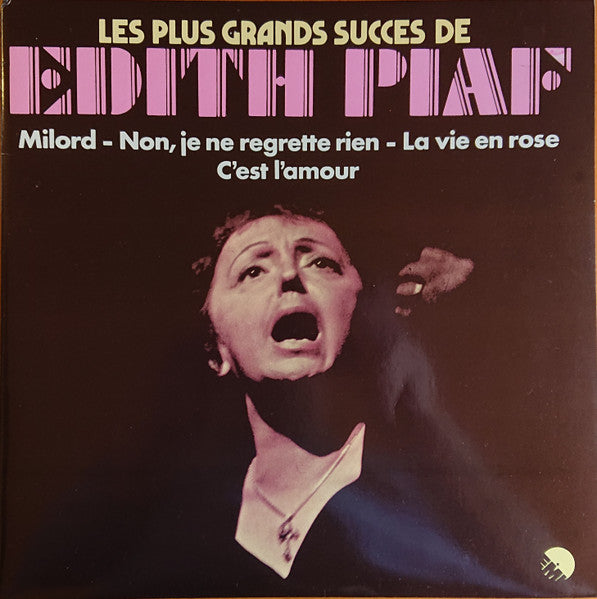 Edith Piaf : Les Plus Grands Succes De Edith Piaf (LP,Compilation)