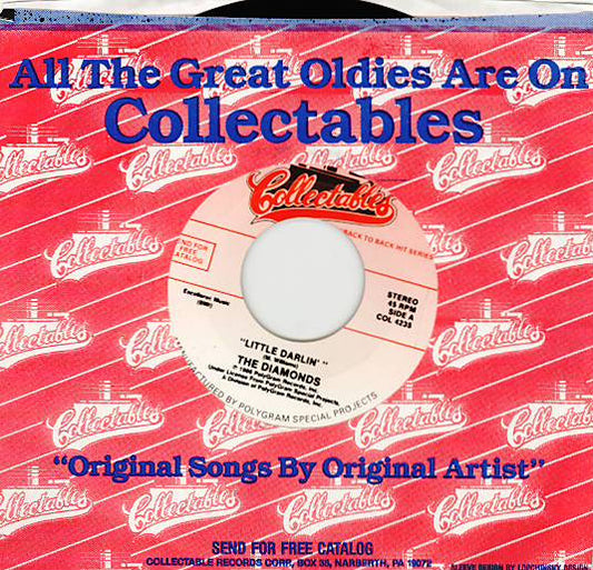 The Diamonds / Admirations* : Little Darlin' / The Bells Of Rosa Rita (7", Single, Mono, RE)