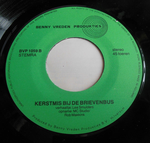 Frans Luyt : Schaapjes Bij De Stal / Kerstmis Bij De Brievenbus (7",45 RPM)