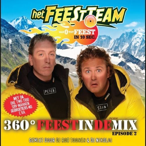 Het Feestteam : 360˚ Feest In De Mix Episode 2 (CD, Comp, Mixed)