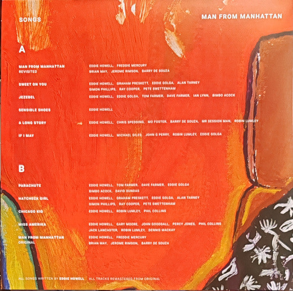 Eddie Howell & Freddie Mercury : Man From Manhattan (LP,Compilation,Limited Edition)