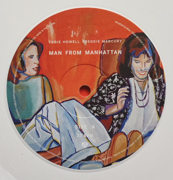 Eddie Howell & Freddie Mercury : Man From Manhattan (LP,Compilation,Limited Edition)