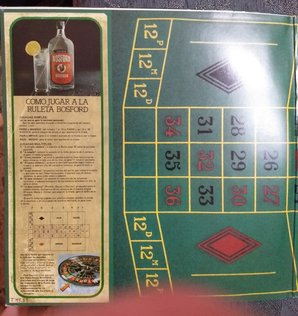 Roulette Orchestra, The : Roulette (LP,Album,Picture Disc)