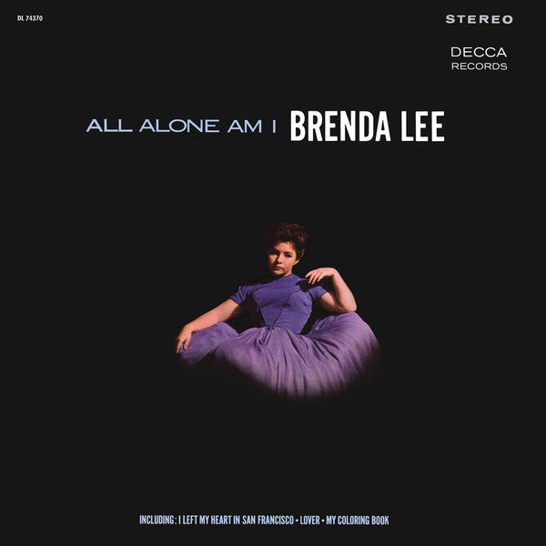 Brenda Lee : All Alone Am I (LP,Stereo)