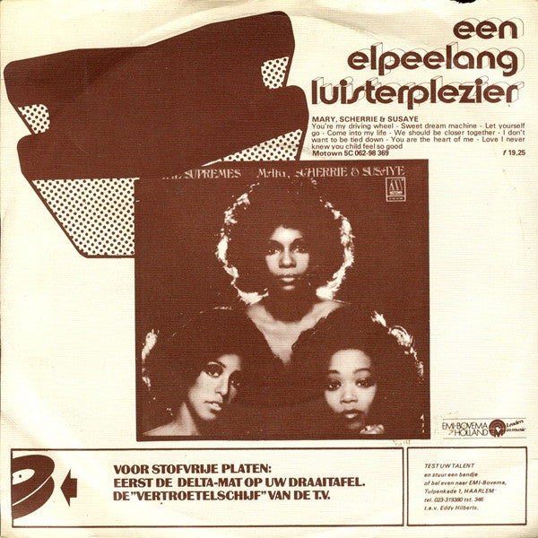 Supremes, The : You're My Driving Wheel / You're What's Missing In My Life (7",45 RPM,Single)