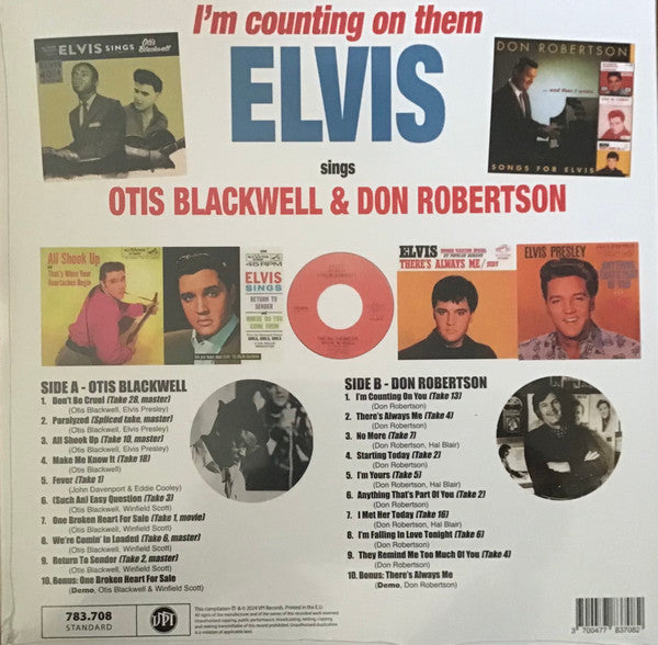Elvis Presley : I'm Counting On Them (LP,Record Store Day,Compilation,Deluxe Edition)