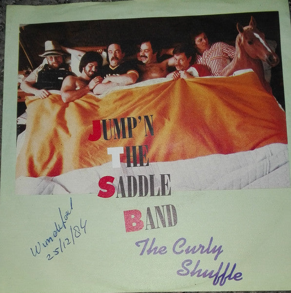 Jump 'N The Saddle : The Curly Shuffle (7",Single,45 RPM)