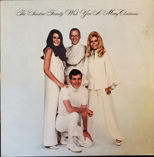 Sinatra Family, The : The Sinatra Family Wish You A Merry Christmas (LP,Album,Stereo)