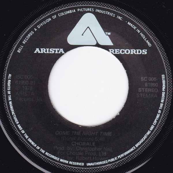 Chorale (2) : Riu Riu (7",45 RPM,Single,Stereo)