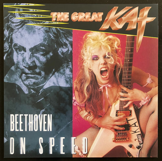 The Great Kat : Beethoven On Speed (LP, Album, Ltd, Num, RE, Red)