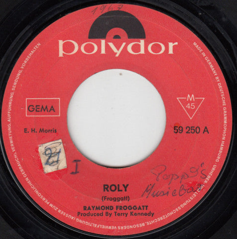 Raymond Froggatt : Roly (7",Single,45 RPM,Mono)