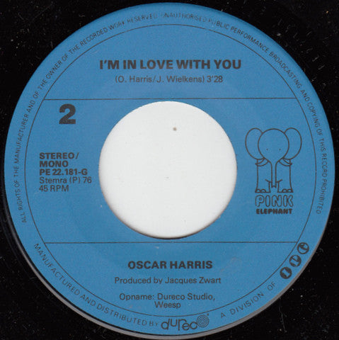 Oscar Harris : Since I Met You Baby (7",45 RPM,Single)