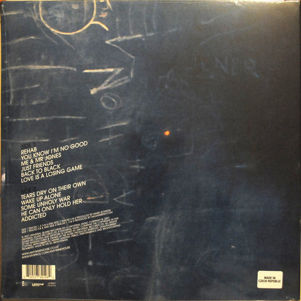Amy Winehouse : Back To Black (LP,Album,Reissue,Stereo)