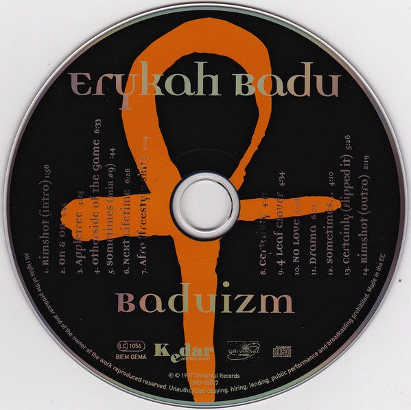 Erykah Badu : Baduizm (Album)