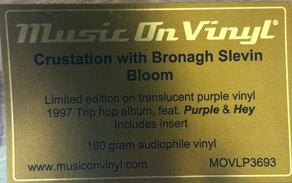 Crustation With Bronagh Slevin : Bloom (LP, Album, Ltd, RE, Tra)