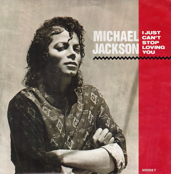 Michael Jackson : I Just Can't Stop Loving You (7",45 RPM,Single)