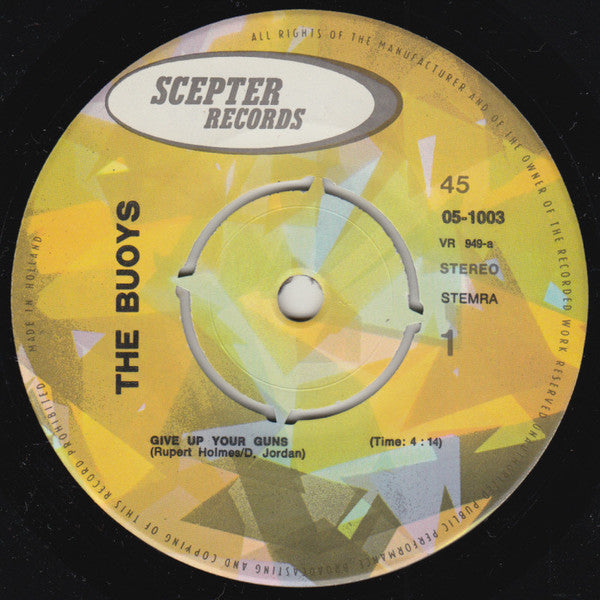 Buoys, The : Give Up Your Guns (7",45 RPM,EP,Single,Stereo)