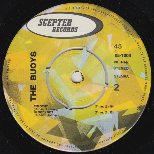 Buoys, The : Give Up Your Guns (7",45 RPM,EP,Single,Stereo)