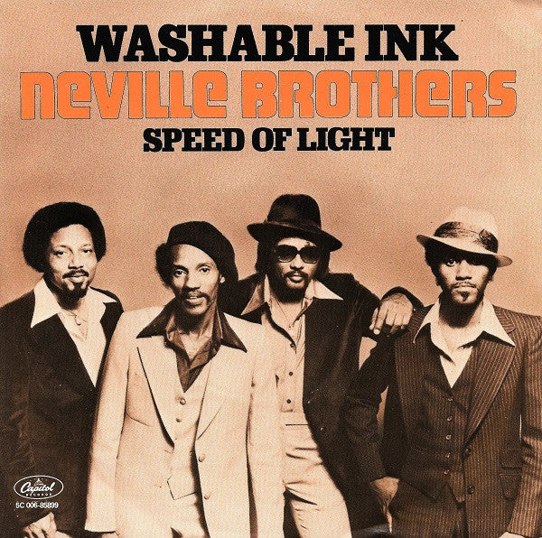 Neville Brothers, The : Washable Ink (7",45 RPM,Single)