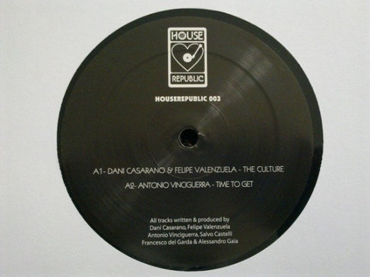 Various : Houserepublic 003 (12",33 ⅓ RPM)