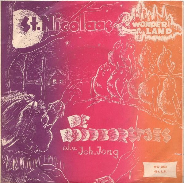 De Roodborstjes : St. Nicolaas (7",EP,45 RPM)